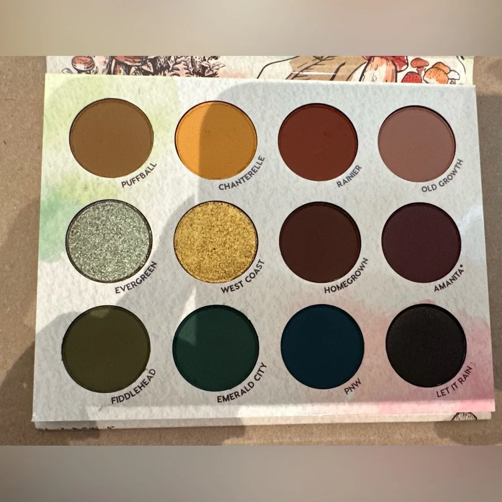 Colourpop x Raw Beauty Kristi At Forest Sight Palette